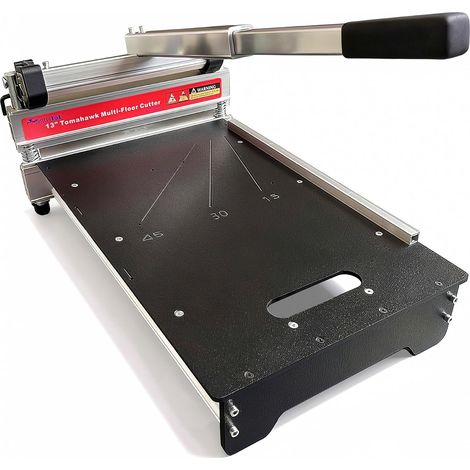 Coupe-plancher stratifié/en vinyle robuste de 13" pour planchers préfabriqués, stratifié, H/MDF, LVP/T, VCT, SPC, WPC, PVC, revêtement et plus jusqu'à 11/16" (17 mm) d'épaisseur Coupeur (1/5)