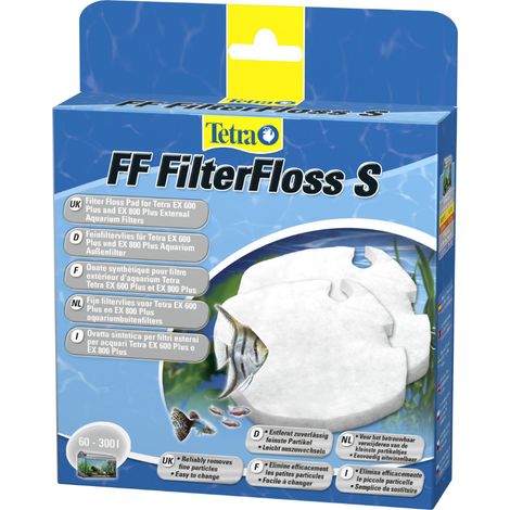 Filtro acuario Tetra ff 600 700 fácil reemplazo partículas finas