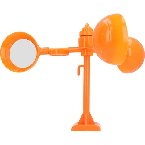 Répulsif anti-oiseaux à base magnétique clignotante, rotatif à 360°, actionné par le vent, pour vergers, fermes et étangs (400 mm). (1/5)