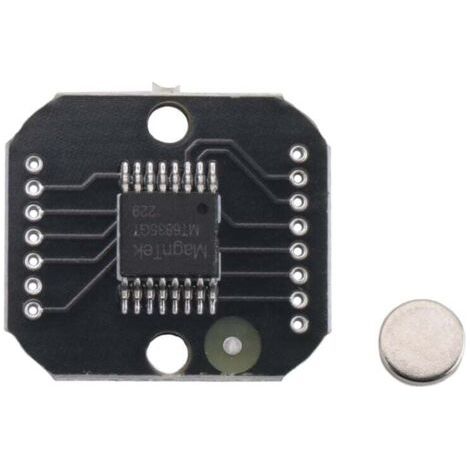 MT6835 Magnet-Encoder-Modul für bürstenlose Motoren mit PWM/SPI-Schnittstelle, 21-Bit-Encoder, kompatibel mit AS5048 (1/4)