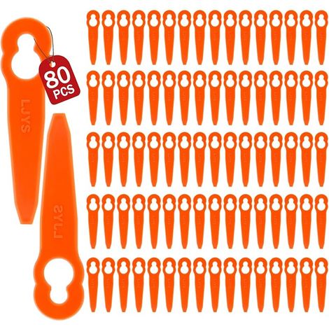 Lot de 80 Lames en Plastique débroussailleuse sans Fil pour STIHL FSA 45 Polycut 2-2 (1/5)