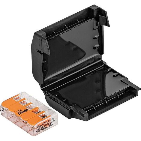 Gel Verbindungsmuffe, Easy-Protect 215, 1x Wago 221-415 - 5 x 0,2-4 mm²