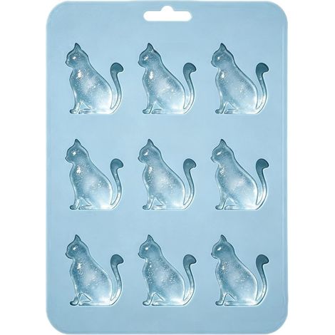 à glaçons en silicone 9 Cavités Réutilisable Démoulage Facile Souple (1/5)