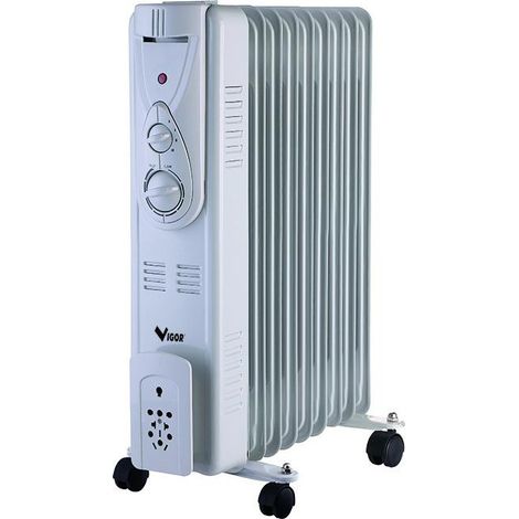 Vigor Radiatore ad Olio 9 Elementi 2000W