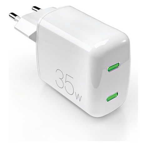 PURO PUFCUSBCC35WGWHI Computer portatile. Smartphone. Tablet Bianco AC Ricarica rapida Interno (1/2)