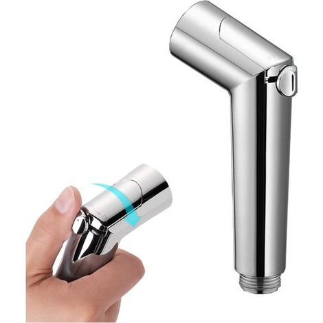 – Douchette à main pour bidet – Pulvérisateur à pression réglable – ABS antirouille – Installation facile – Hygiène personnelle améliorée (1/5)
