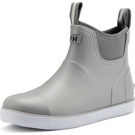 Bottes Caoutchouc Homme, Confortable Antidérapant étanche De sécurité Bottine, Chaussures De Travail (1/5)
