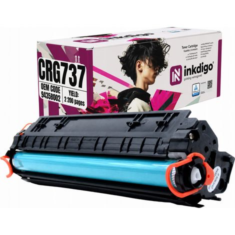 Inkdigo Toner CRG737 kompatibel mit Canon i-Sensys LBP-151dw MF211 MF231 TÜV-zertifiziert (1/5)