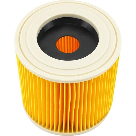 2er Pack Passend für Kärcher Staubsaugerzubehör 6.414 552.0: HEPA Filterpatrone (1/4)