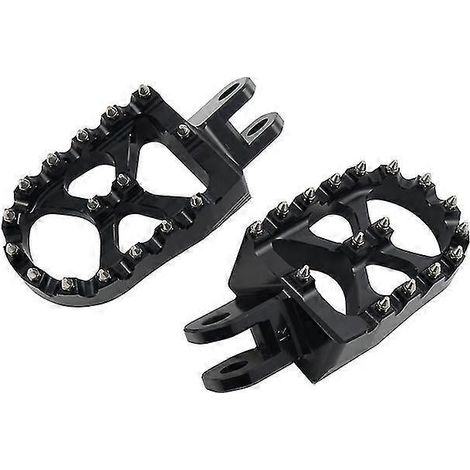 Fußrasten für Suzuki DRZ400S, DRZ400SM, DRZ, DRZ 400S, 400SM, Z400S, Z400SM (2000–2022, 2019–2018) – Schwarz (1/5)