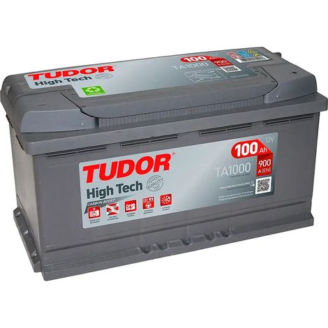 Batería de coche Tudor TA1000 100Ah 900EN