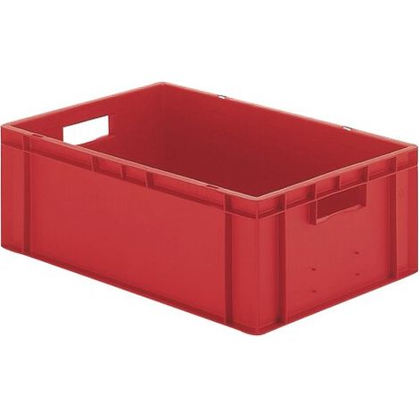 Transport-Stapelkästen, rot Maße in mm (BxTxH): 600 x 400 x 145