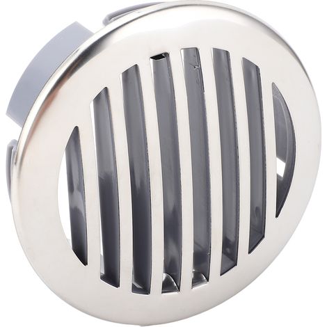 Bocchetta di ventilazione rotonda da 8,89 cm (3,5 pollici) in acciaio inox 316 antiruggine per camper, roulotte, barche e yacht (1/5)