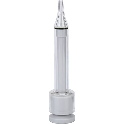 Seringue d'empreinte auditive 4mm, injecteur de matériau pour moule d'oreille, adapté aux écouteurs d'aide auditive. (1/5)