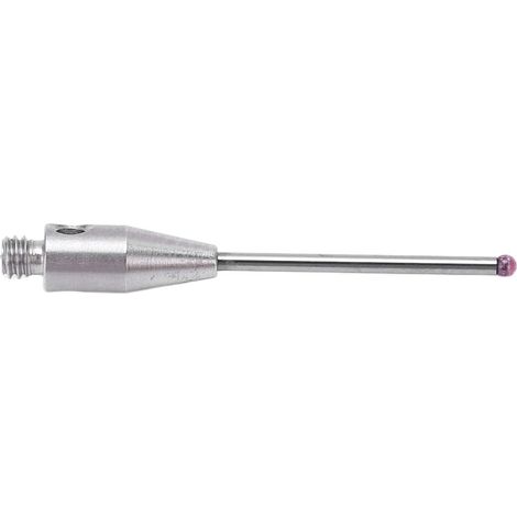 Palpeur de mesure tridimensionnelle à filetage M2, stylet résistant à l'usure, forme linéaire, grande rigidité, stylet 0033 (1/5)