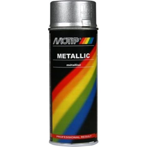 Peinture argent métallisé, 400ml - Motip (1/4)