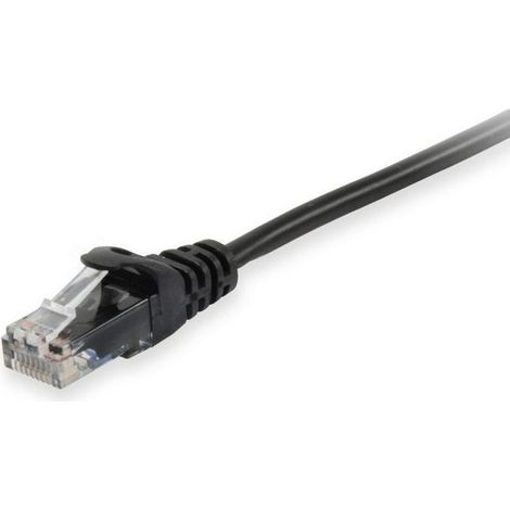 Equip Cat.6A U/UTP-Patchkabel, 10m, Schwarz