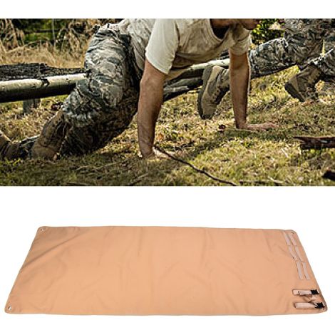 Tapis de camping extérieur imperméable, tapis résistant à l'humidité, tapis de plage extérieur, tapis de tir tactique, kaki (1/5)