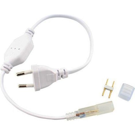 Adaptador para la cinta de LED de 6mm 220V para 3014 Mono Color