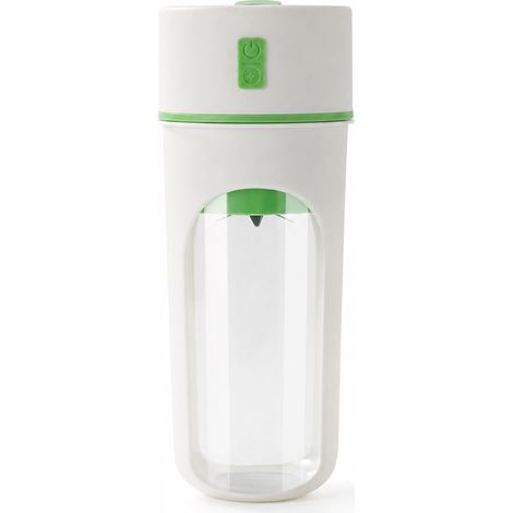 Blender Portable Rechargeable Blanc et Vert, Gobelet à Jus, Batterie 1200 mAh, 3,7 V (1/5)