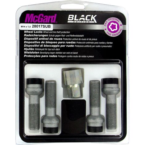 Bulloni sferici, kit 4 pz - Black Edition - E130