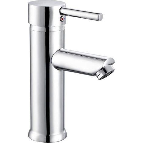 Mitigeur lavabo ROUSSEAU Dover - cartouche céramique Ø 40 mm - économie d'eau - garantie 5 ans (1/3)