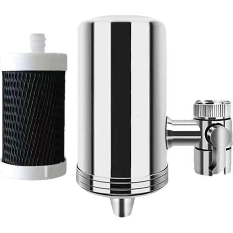 Filtre à eau robinet ZWXQE zwxqe-TR3U70J2E6F0RCMEBDP anti-calcaire charbon actif compact installation facile 1 unité (1/4)