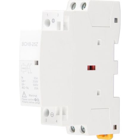 Contacteur DC silencieux 25A pour système intelligent maison/hôtel, modèle BCH8-25 2NO (1/5)