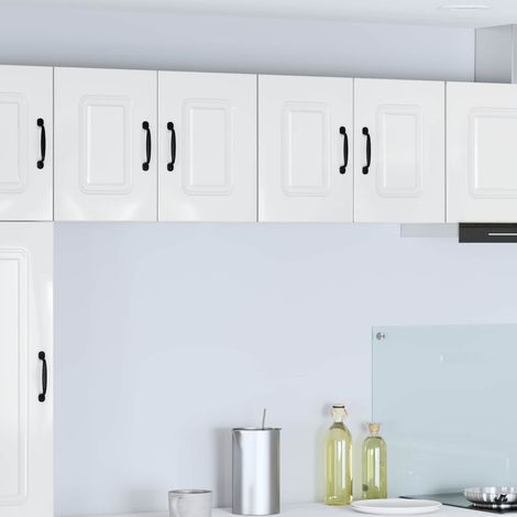 Küchenschrank Kalmar 2 pcs Hochglanz Weiß 60 x 31 x 40 cm