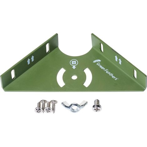 Easy-Mount Corner Camera Bracket - L13.2 x W9.4 x H3.2 cm