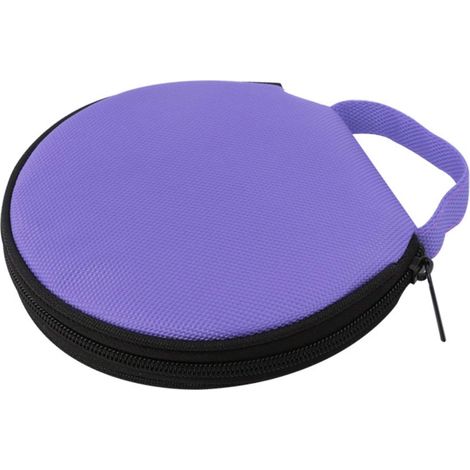 Boîtier Cd - 16 cm - Hauteur 2,5 cm - Matière Pu - Résistant Aux Rayures - Pour Stockage À Domicile Ou En Déplacement - Capacité 20 Cd (1/5)