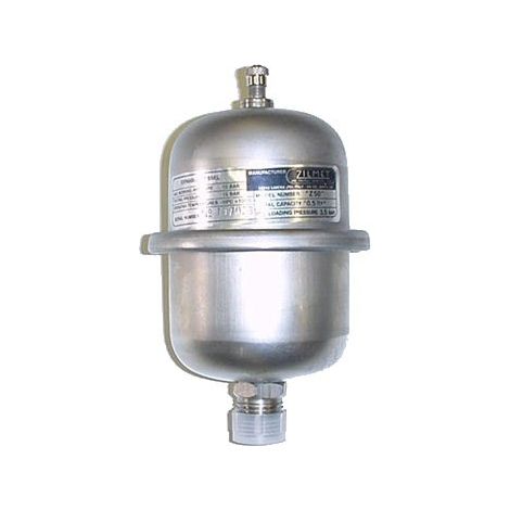 Thermador – Vase à membrane anti-bélier pour chauffage central – Capacité 500 cm3 – Filetage plomberie – Pression maxi 10 Bar – Température maxi 90°C