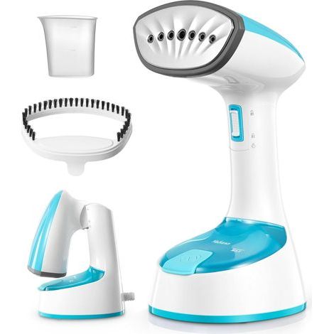 Handdampfglätter, 1200 W Leistung, 25 Sekunden Aufheizzeit, 20 g/min Dampfleistung, faltbar, für Zuhause und unterwegs (1/5)