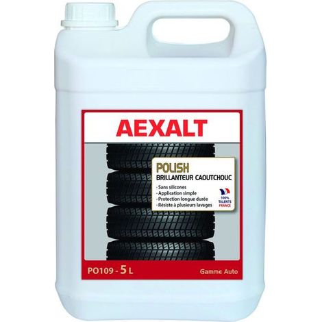 Rinnovo plastica e gomma, polish per pneumatici, 5L - AEXALT - PO109