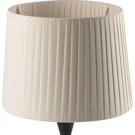 SAMBA Lámpara mini sobremesa negra/encintada beige 64317-35 (1/3)