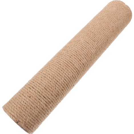 1 Poteau Sisal, 40cm Hauteur, 8cm Diamètre, Vis Incluse, Pour Arbre À Chat Intérieur