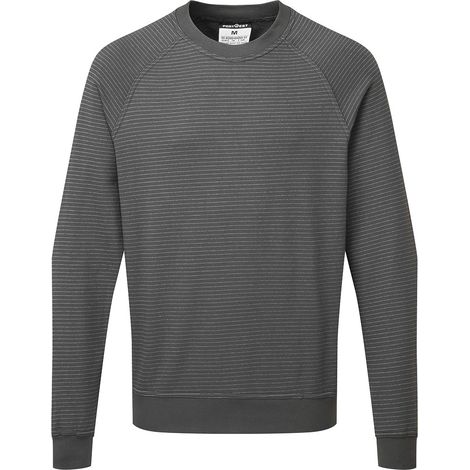 Felpa Antistatica ESD - Taglia XXXL - Grigio Zoom - Portwest