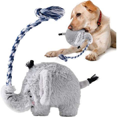 Plush Squeaky Dog Toys,Dog Stuffed Toys Funny Interactive