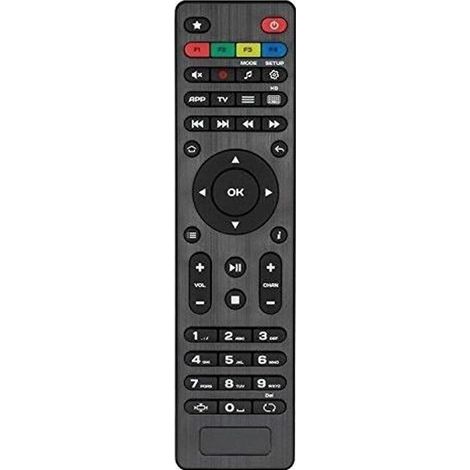 Télécommande de rechange - MAG - 250 254 W1 260 322 256 W2 410 351 IPTV Box UK - Noir (1/4)