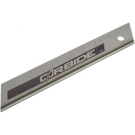 Tarjeta de 10 cuchillas STANLEY Fatmax Pro 18mm Heavy Duty Cutter - STHT2-11818