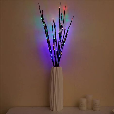 Lampe Branch - Guirlande Lumineuse À 20 Ampoules LED - 70 cm - Alimentée Par 2 Piles AA - IP44 - Décoration Intérieure Et Extérieure (1/3)