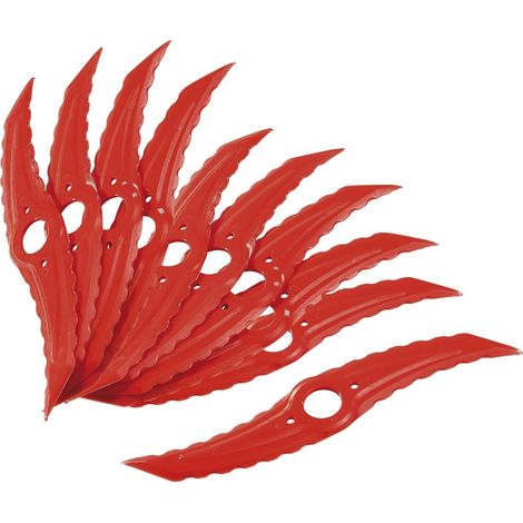 Replacement straight blades for cordless trimmer Art. 984031, 10 pcs.