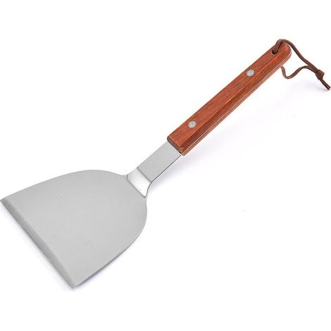 royaluxe - Set de 1 spatules à plancha, ustensiles plancha pour barbecue plancha(27.3cm), (1/4)
