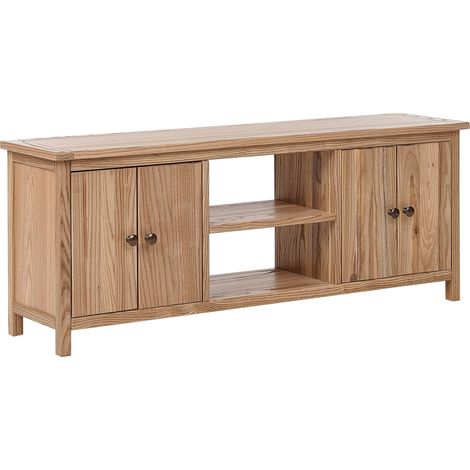 TV Stand SALTON Sassafras Wood Brown (1/5)