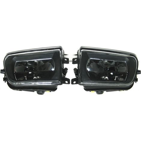 Set di fari alogeni lisci sinistro e destro per BMW Serie 5 E39 96-00 (1/5)