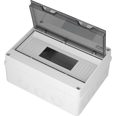 Verteiler-Schutzkasten IP65, transparente ABS-Abdeckung, wasserdicht, korrosionsbeständig, elektronischer Anschlusskasten (1/5)