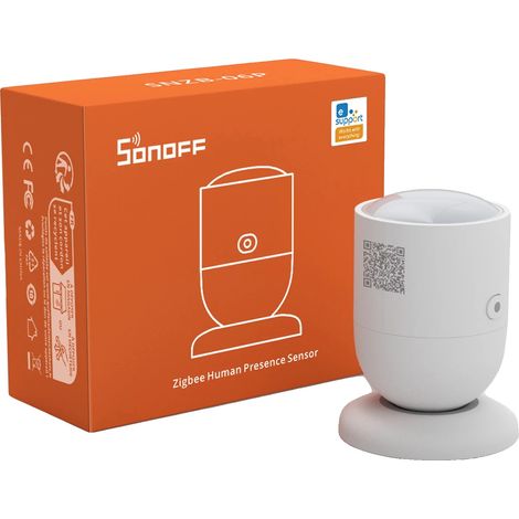 Capteur de Présence Humaine, Connectivité Zigbee, Technologie Radar Micro-ondes, SNZB-06P (1/2)