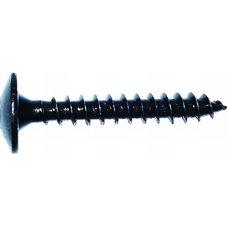500 vis de penture D. 6 x 20 mm zinguée noire TX 30 - VPN60020 - Alsafix