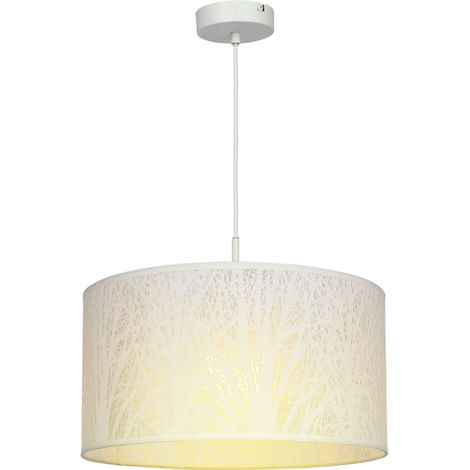Globo - lampada a sospensione - Pinni - bianco - metallo - Ø 38cm (1/5)