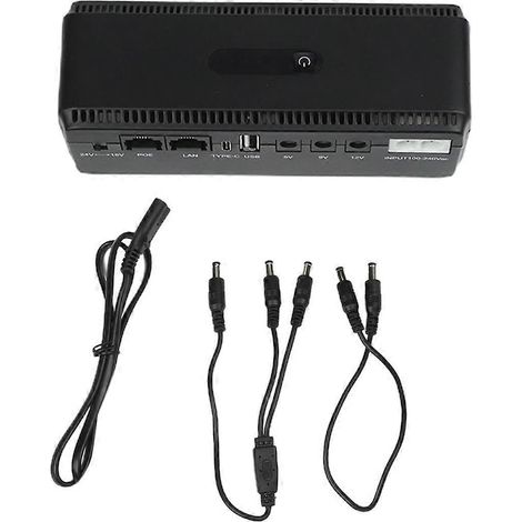 Unterbrechungsfreie Stromversorgung (USV) Wechselstrom 100-240 V, 50-60 Hz, 8800 mAh Backup-Batterie, Schaltungsschutz, Ersatzteile (USA). (1/5)